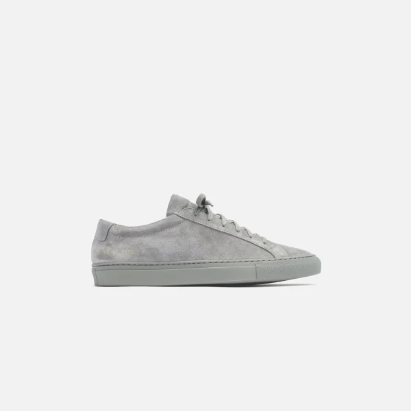 common projects original achilles low sneakers cobalt grey - KITH-SHOP