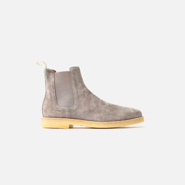 common projects warm grey chelsea boot - KITH-SHOP