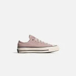 converse chuck 70 pastel polyester sneakers stone mauve egret black - KITH-SHOP