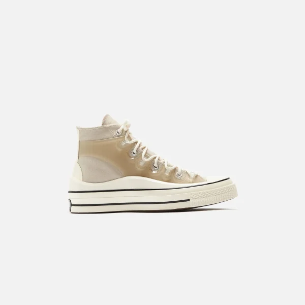 converse chuck 70 utility hybrid sneakers fusion string egret black - KITH-SHOP