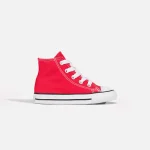 converse kids chuck taylor all star high top sneakers red and white - KITH-SHOP