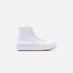 converse women s chuck taylor all star move platform high top white - KITH-SHOP