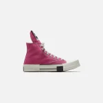 converse x rick owens drkshdw turbodrk laceless sneakers cactus flower egret natural ivory - KITH-SHOP