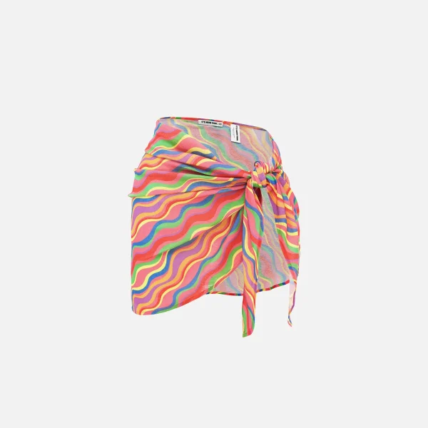 cool mesh rainbow sarong perfect for summer - KITH-SHOP