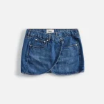 coperni washed blue denim mini skirt - KITH-SHOP