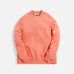 coral crewneck sweatshirt essentials - KITH-SHOP