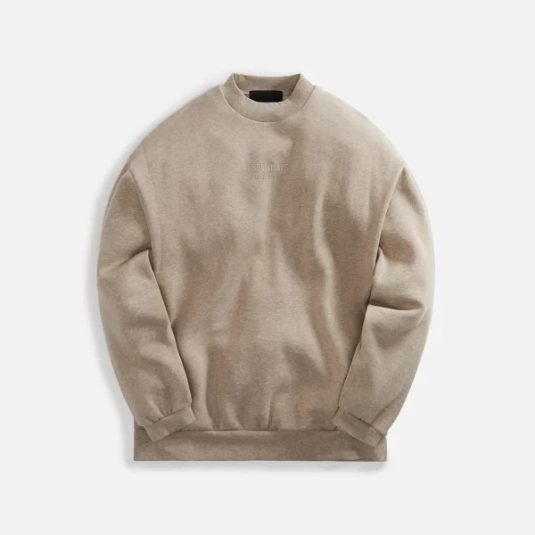 core heather essentials crewneck sweatshirt - KITH-SHOP