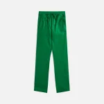 cotton citizen kelly green coated london trousers - KITH-SHOP