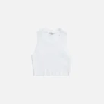 cotton citizen white ibiza crop top tank - KITH-SHOP