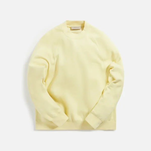 cozy essentials canary crewneck sweatshirt - KITH-SHOP