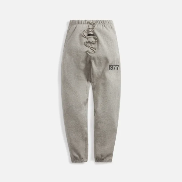 cozy essentials dark oatmeal sweatpants - KITH-SHOP