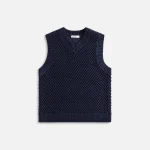 craig green navy rope knit vest - KITH-SHOP