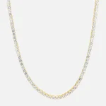 crystal haze serena necklace clear gold - KITH-SHOP