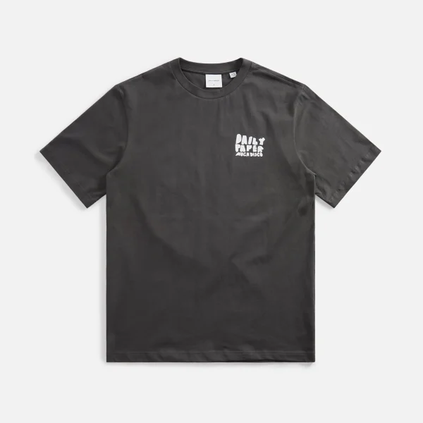 daily paper black halim graphic tee - KITH-SHOP