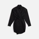 daily paper black riley dress for everyday style - KITH-SHOP