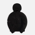 daily paper black sherpa captain hoodie - KITH-SHOP