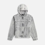 daily paper grey waxed cotton balo jacket - KITH-SHOP