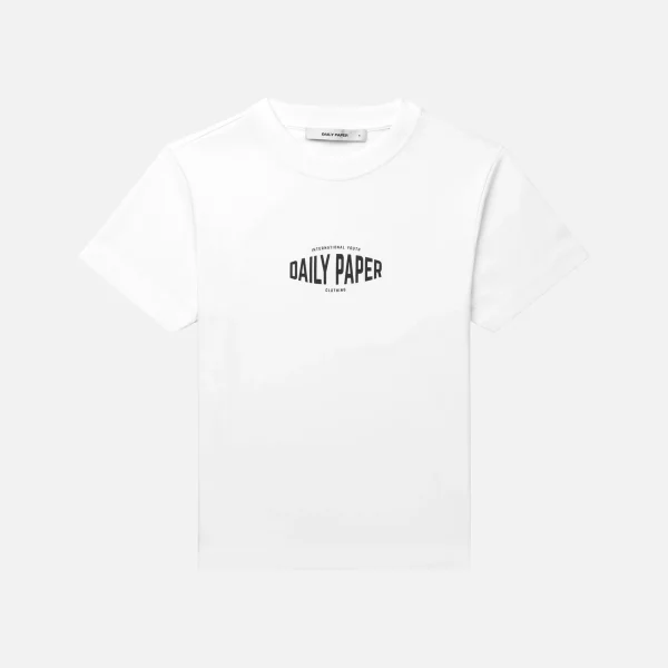 daily paper white youth tee estan - KITH-SHOP