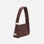 dani lle cathari mini puff bag in brown - KITH-SHOP