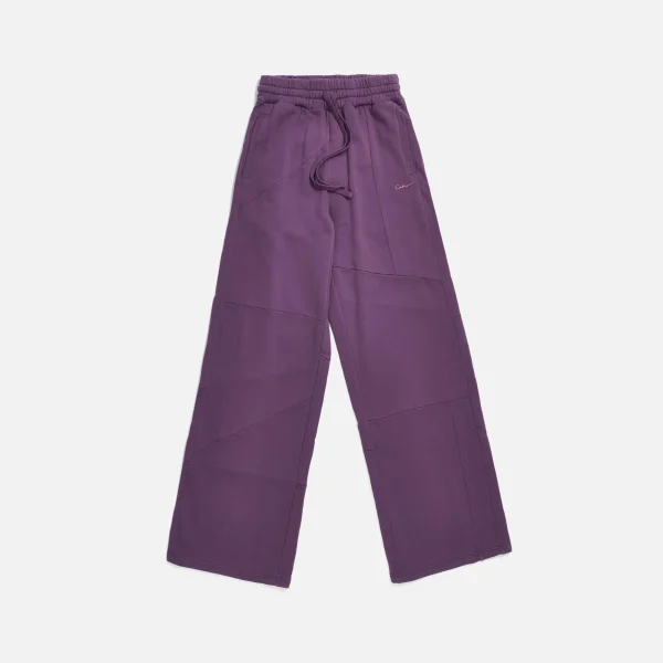 deconstructed lounge pants by dani lle cathari plum - KITH-SHOP