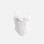 deia white miaou corset - KITH-SHOP