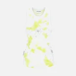 des phemmes lime tie dye embroidered tank top - KITH-SHOP