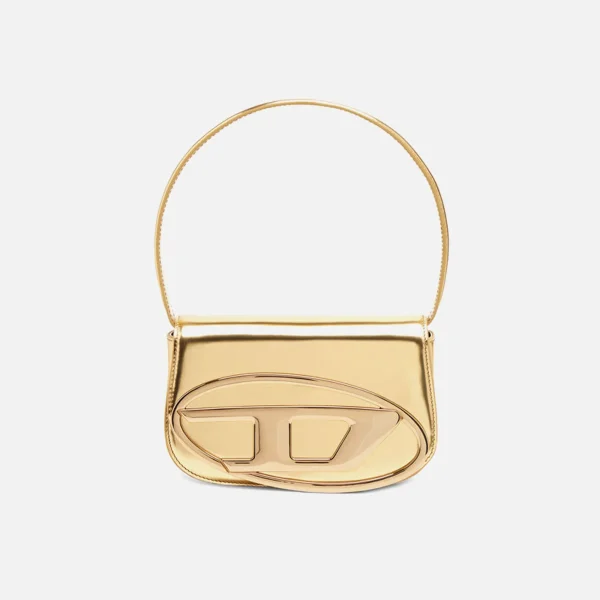 diesel 1 dr gold leather mirror bag - KITH-SHOP