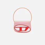 diesel d logo pink red multi color tote bag - KITH-SHOP