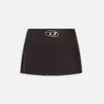 diesel dixy brown leather skirt - KITH-SHOP