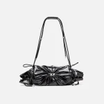 diesel medium black scrunch d shoulder bag - KITH-SHOP