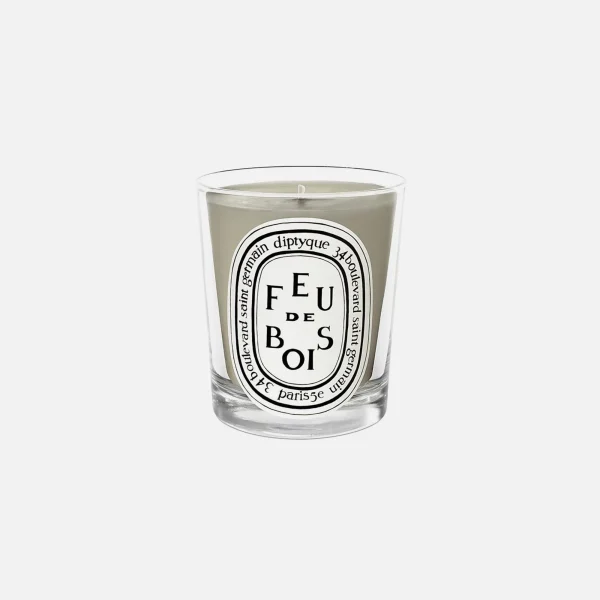 diptyque feu de bois scented candle warm cozy fireplace scent - KITH-SHOP