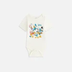 disney x kith baby donald duck just us silk bodysuit - KITH-SHOP