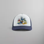 disney x kith donald duck nephews nolan trucker hat nocturnal edition - KITH-SHOP