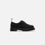 dr martens x a cold wall 1461 bex low black leather shoes - KITH-SHOP