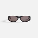 eddie kyu flatlist sunglasses black frame black lens - KITH-SHOP