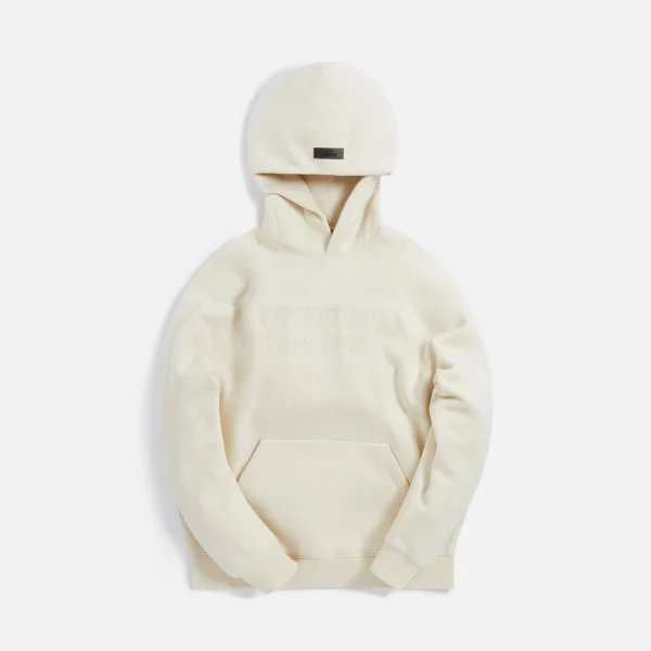 eggshell essentials hoodie - KITH-SHOP