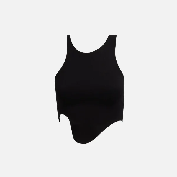 elegant black bodycon tank stylish local european design - KITH-SHOP