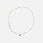 eliou white zulu beaded necklace - KITH-SHOP