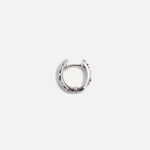 emanuele bicocchi arabesque silver hoop earring single - KITH-SHOP