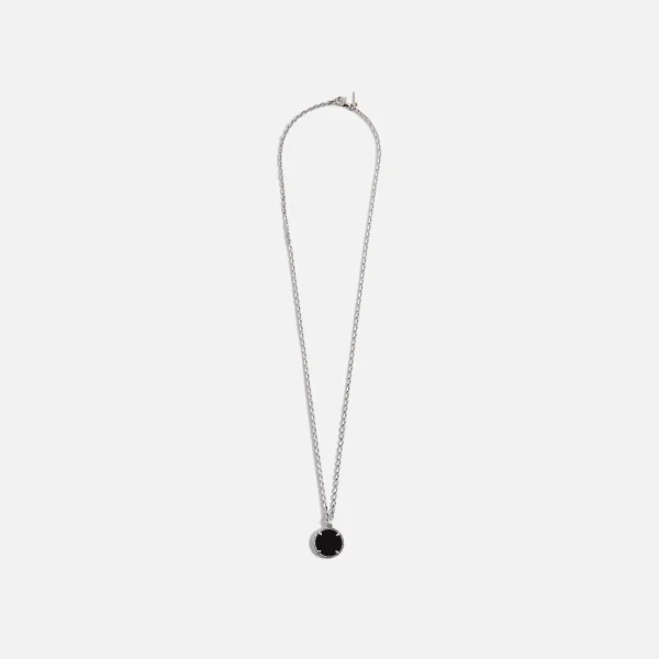 emanuele bicocchi black amulet pendant necklace - KITH-SHOP