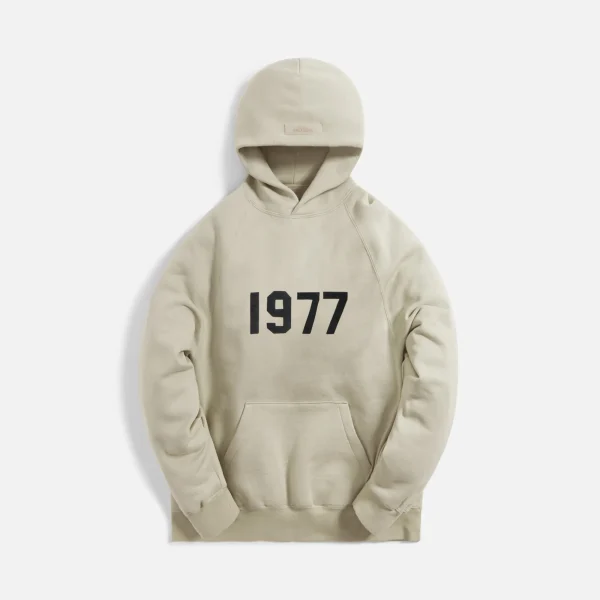 essentials cozy wheat hoodie - KITH-SHOP