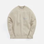 essentials crewneck sweatshirt with string - KITH-SHOP