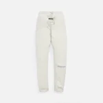 essentials light heather oatmeal sweatpants - KITH-SHOP