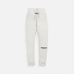 essentials light oatmeal sweatpants - KITH-SHOP