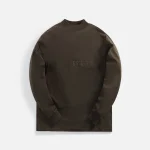 essentials off black long sleeve tee - KITH-SHOP