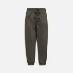 essentials off black nylon track pants - KITH-SHOP