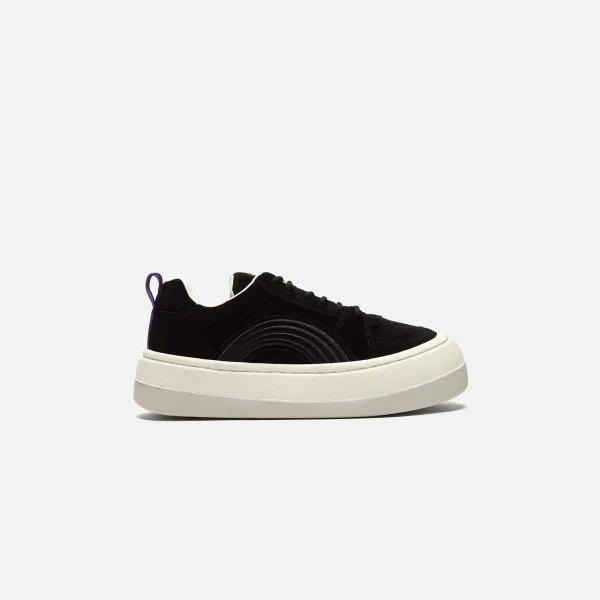 eytys black sonic suede sneakers - KITH-SHOP