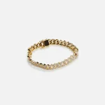 fallon curb link swag bracelet in gold - KITH-SHOP