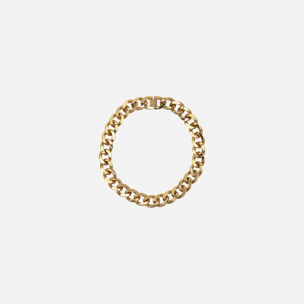 fallon extra large gold curb collar armure collection - KITH-SHOP