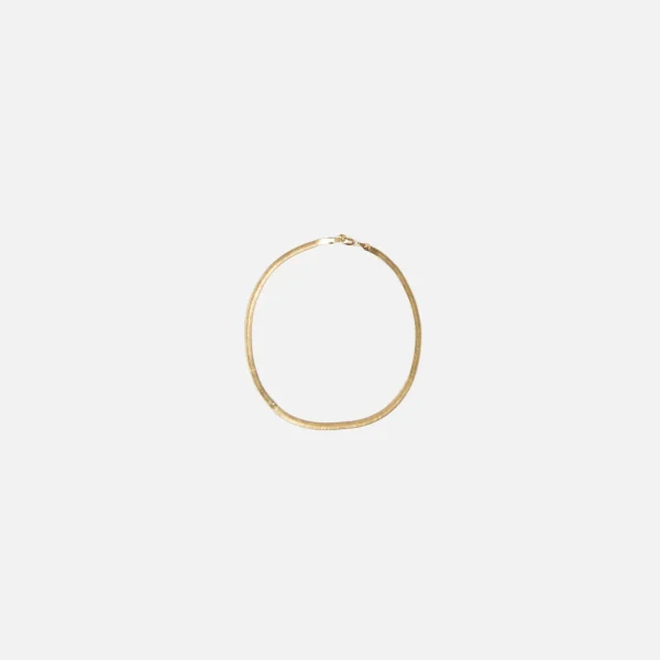 fallon gold herringbone liquid choker necklace - KITH-SHOP